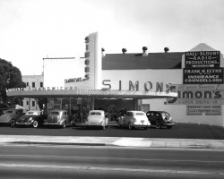 Simon's Drive-In 1939